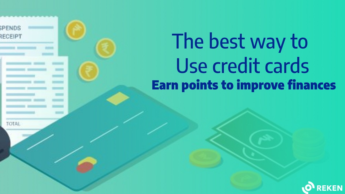 The best way to use credit cards and earn points to improve finances Reken.io Smart Receipt